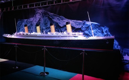 Titanic di Lego a Roma, distrutto da fratelli